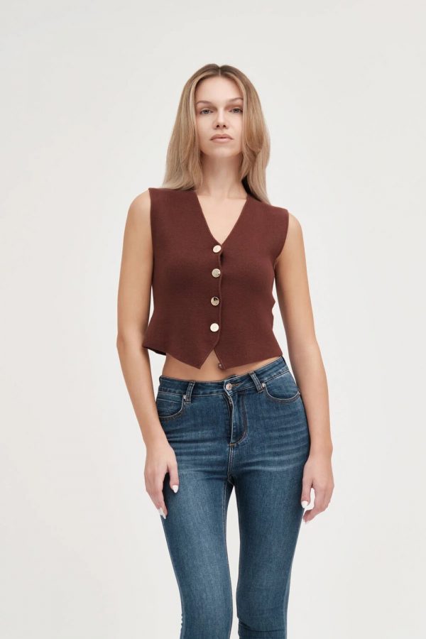 Gilet Viscosa