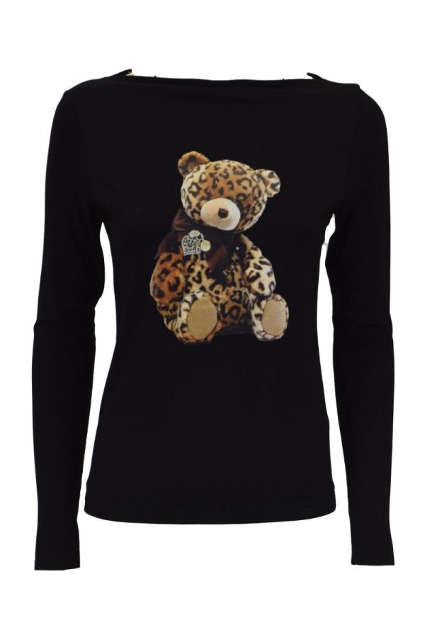 T Shirt Manica Lunga Orsetto