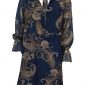 Vestito Chiffon Damascato