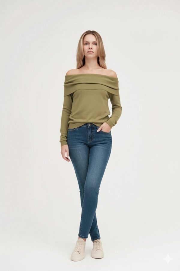 Maglia Scollo Sciabo`