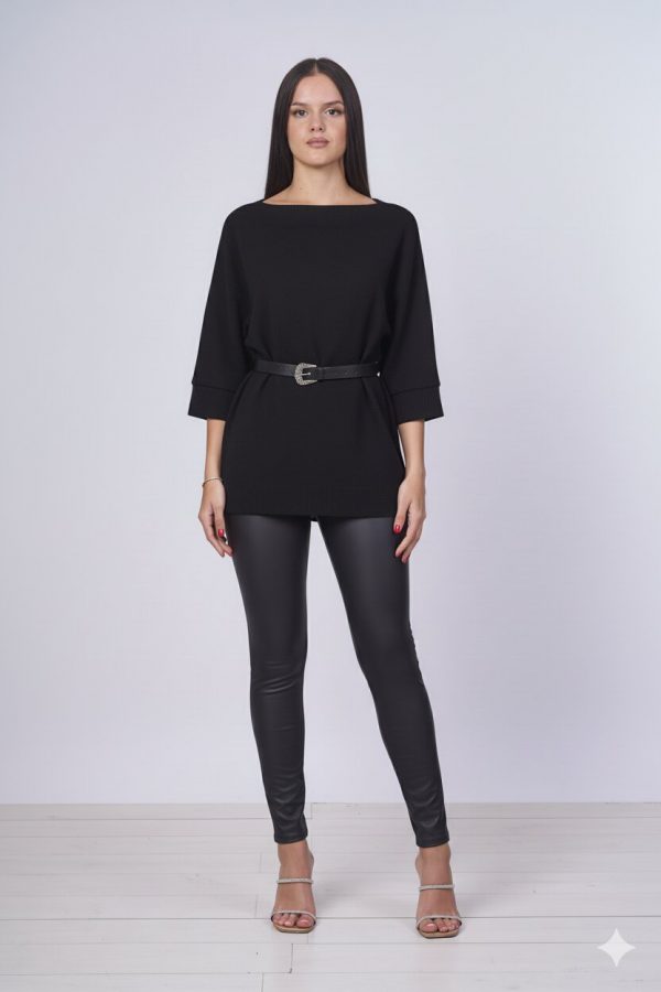 Maglia Punto Milano Con Cinta