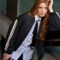 Camicia Policotone Rigato con cravatta