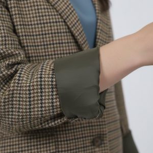 Giacca Ermellino Con Spilla