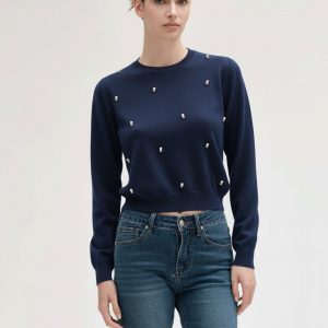 Maglia Perle e Strass