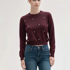 Maglia Perle e Strass