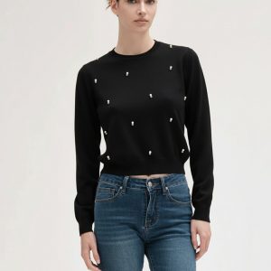 Maglia Perle e Strass