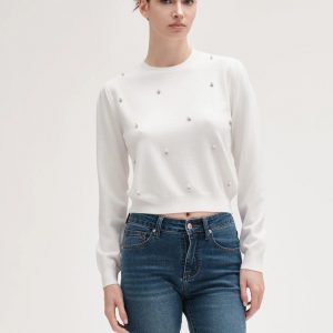 Maglia Perle e Strass