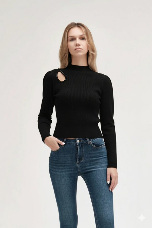 Maglia Lupetto Perle
