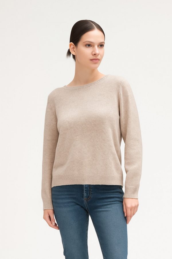 ParicoLlo Con Spacchetto In Cashmere 002703BEI_1jpg ParicoLlo Con Spacchetto In Cashmere
