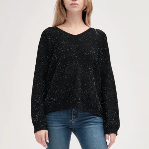 Scollo a v Over Micropaillettes