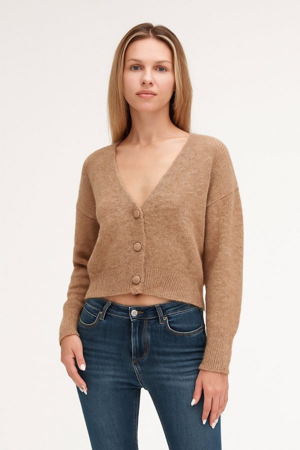 Cardigan In Alpaca