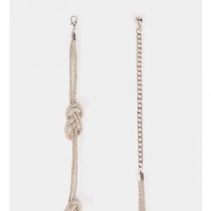 Cintura Annodata Strass