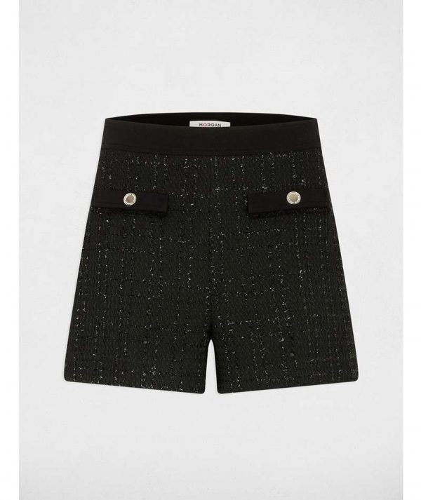 Shorts Effetto Tweed