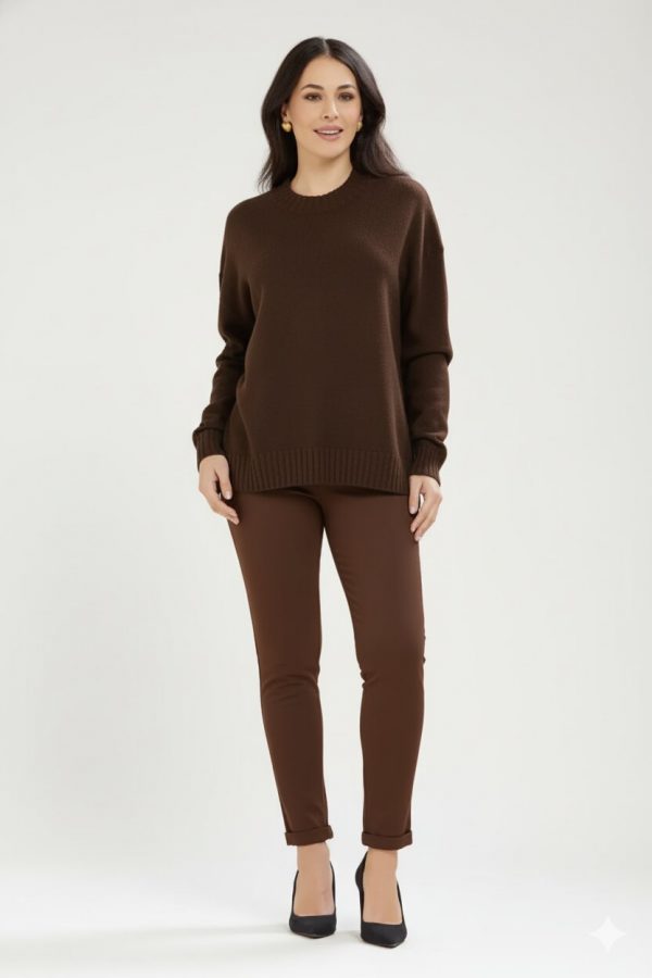 Paricollo Con Rib Viscosa Lurex
