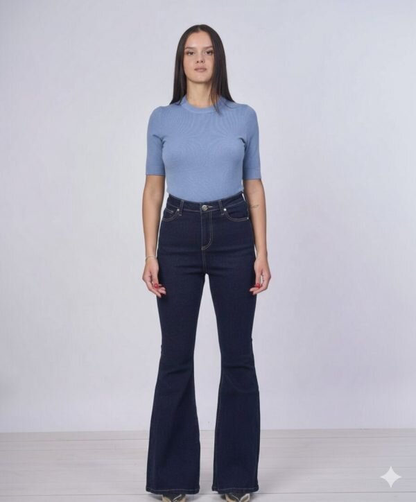 Jeans Effetto Laminato