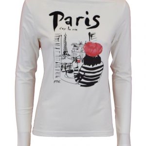 T Shirt Manica Lunga Paris