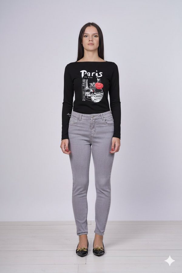 T Shirt Manica Lunga Paris
