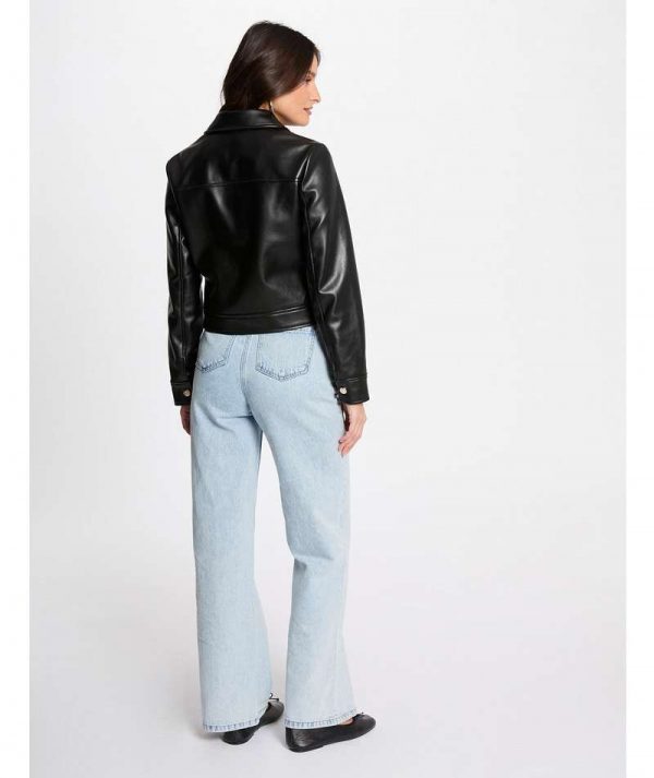 Giacca Corta In Ecopelle