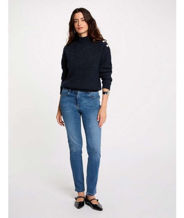 Jeans Slim Fit Vita Regolare Morgan Jeans Donna 241-PARDA