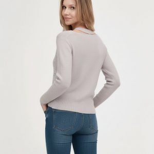 Scollo Incrocio Strass Coste