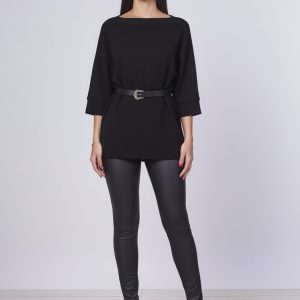 Maglia Punto Milano Con Cinta