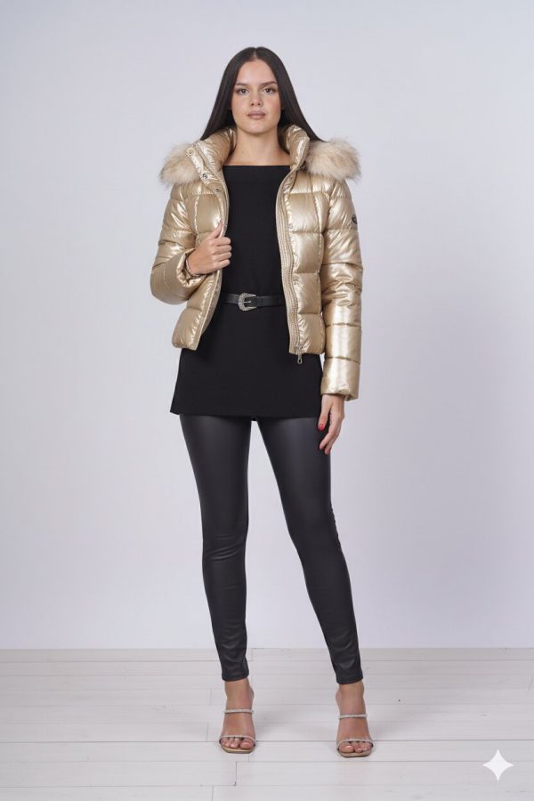 Piumino Con Cappuccio