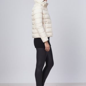 Piumino Corto Con Cappuccio