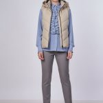 Piumino Smanicato Cappuccio