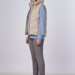 Piumino Smanicato Cappuccio