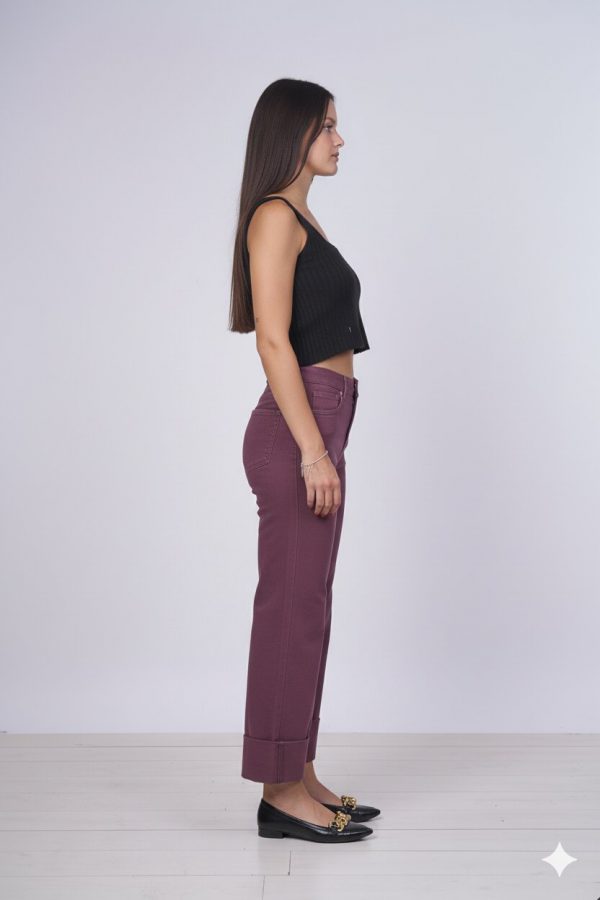 Jeans Mocha Risvolto