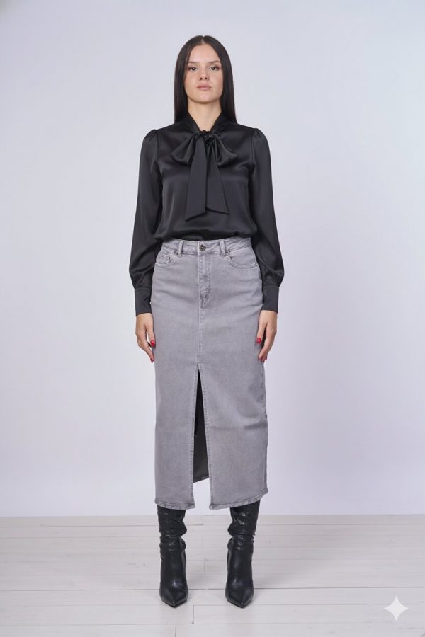 Camicia Raso e Viscosa