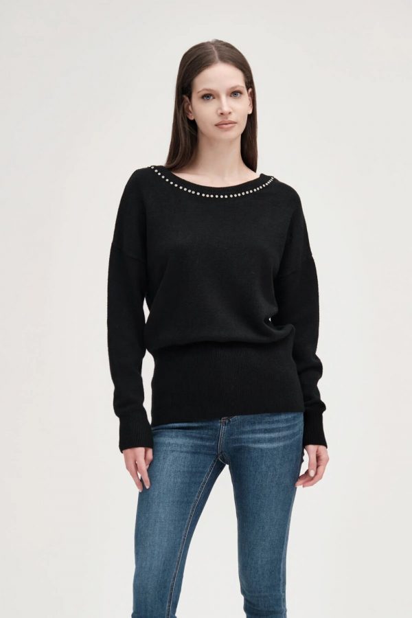 Paricollo Over Scollo Schiena Strass