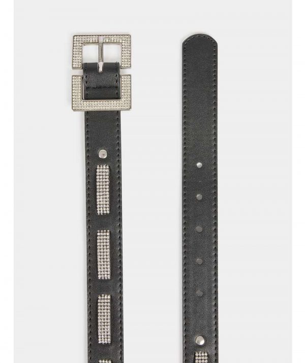 CINTURA FIBIA E STRASS