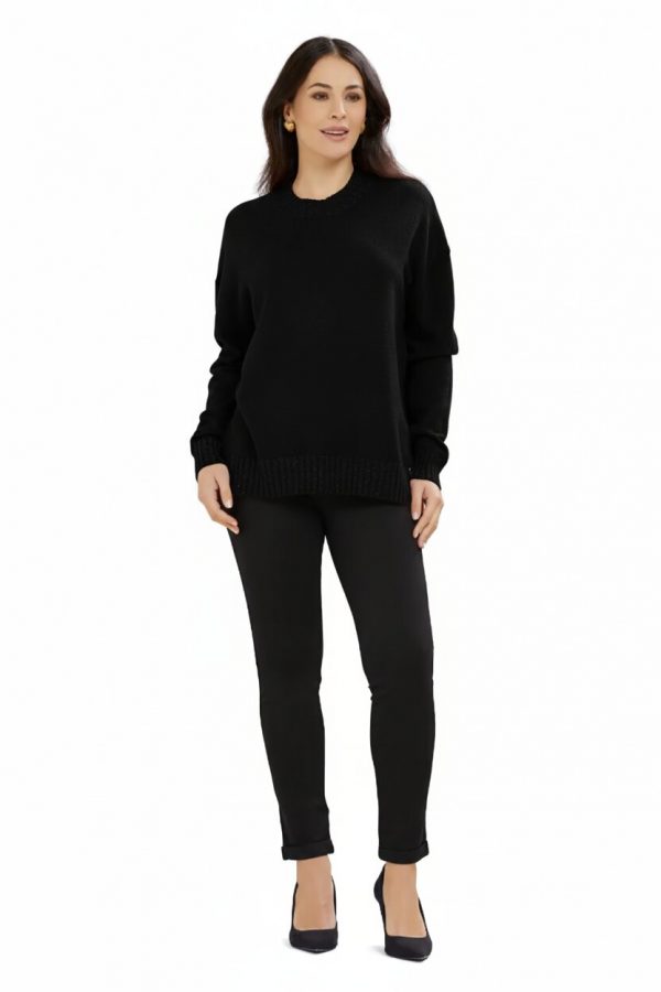 Paricollo Con Rib Viscosa Lurex