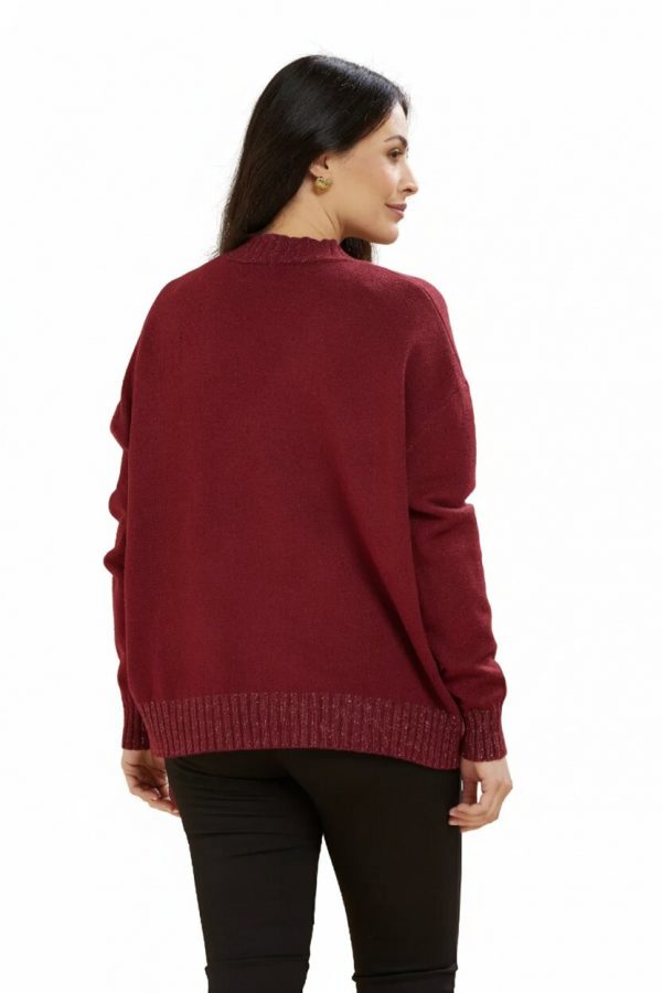 Paricollo Con Rib Viscosa Lurex