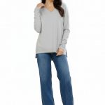 Scollo a v Over Con Spacchetti Viscosa