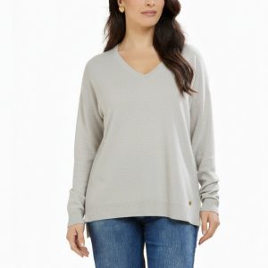 Scollo a v Over Con Spacchetti Viscosa