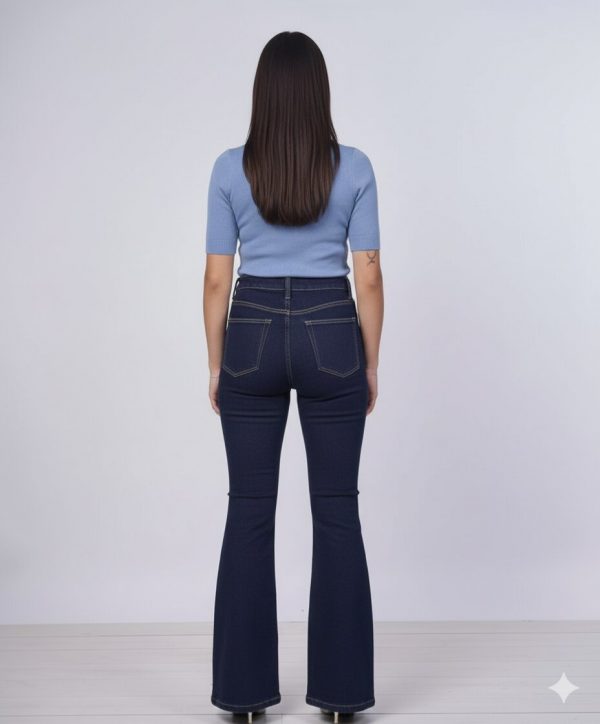 Jeans Effetto Laminato